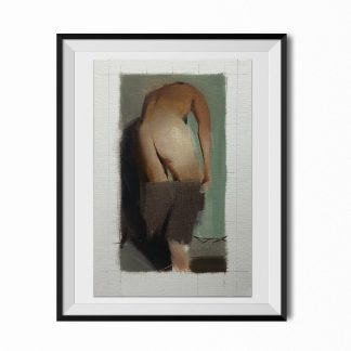 ZARZALES XXXIX , PANTS ON 16x24 cm