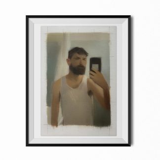 MEDIDAS CAUTELARES III SELF-PORTRAIT  16x24 cm